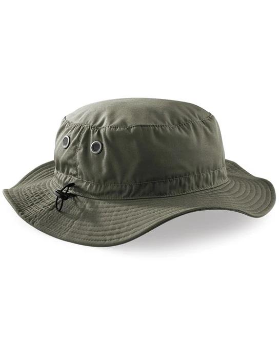 UPF 50+ Cargo Bucket Sun Hat Summer Bush Boonie Fishing Safari for Men Women - Picture 9 of 10