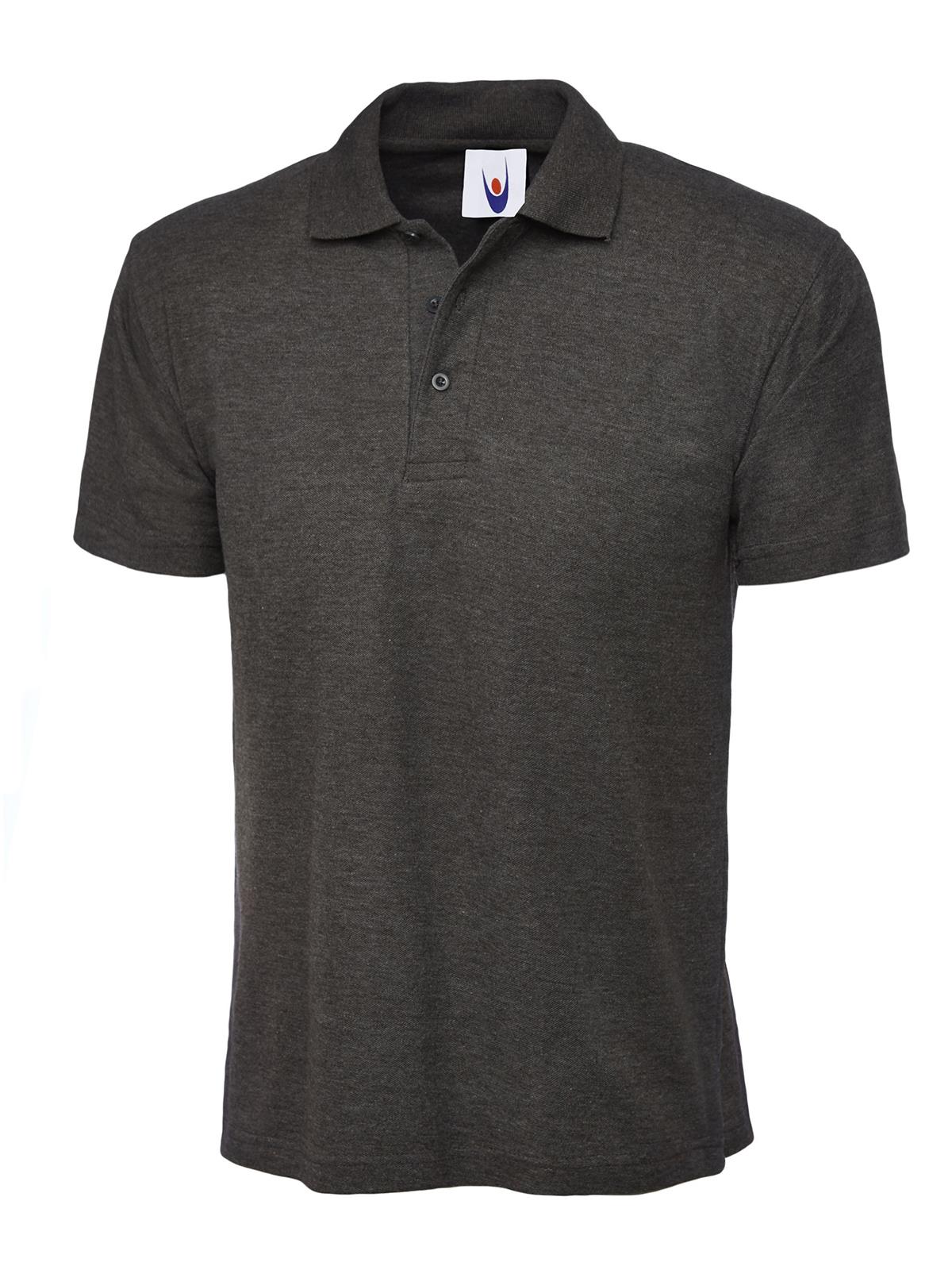 UNEEK Active Polo Shirt Adult Unisex Plain Soft Work Wear Leisure Top UC105 - Picture 9 of 18