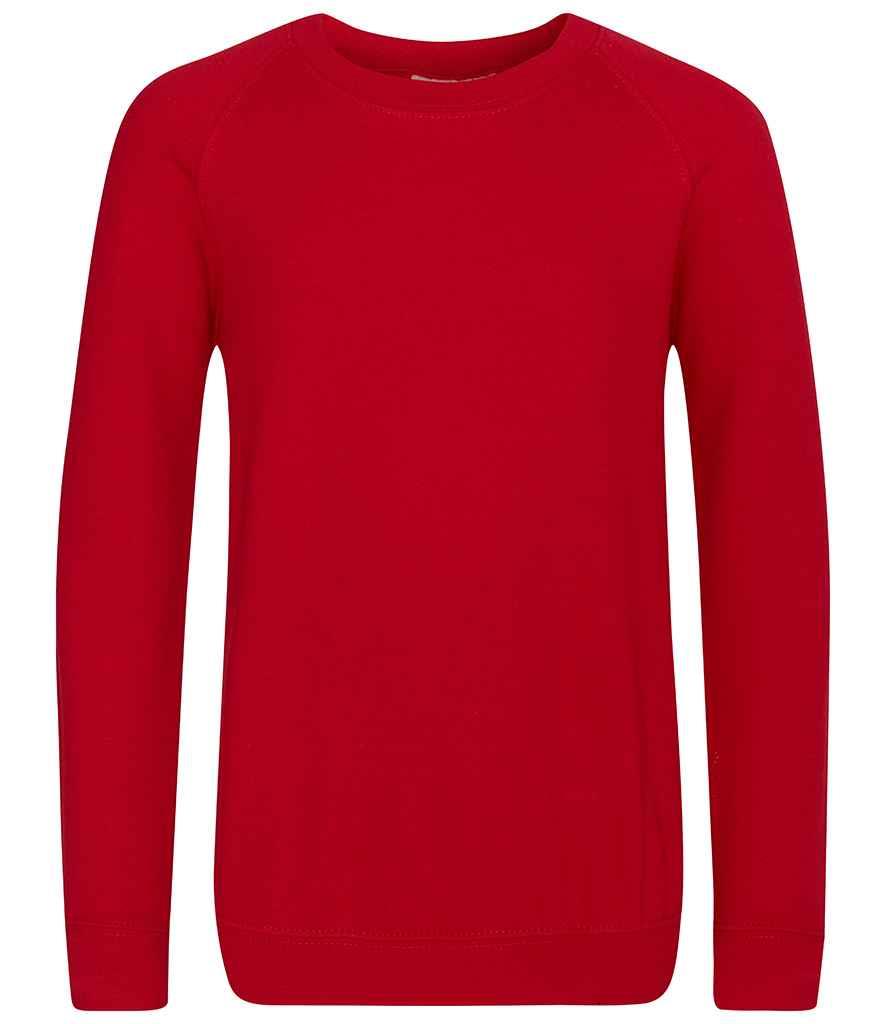 Kids Sweatshirt School Uniform Girls Boys Fleece Jumper Crew Neck Ages 3-13 - Picture 11 of 30