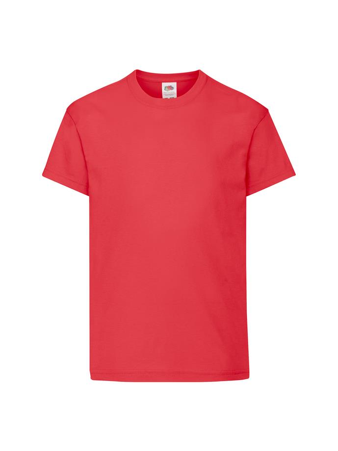 5 PACK Fruit of the Loom Kids T Shirts Plain Boys Girls School PE Cotton Tee Lot - Picture 21 of 27