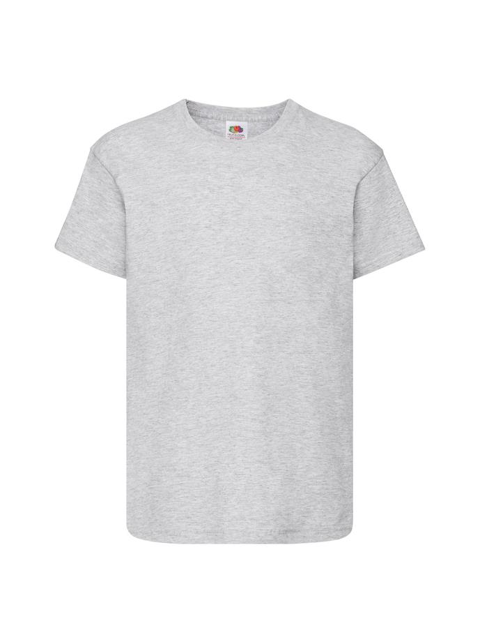5 PACK Fruit of the Loom Kids T Shirts Plain Boys Girls School PE Cotton Tee Lot - Picture 14 of 27