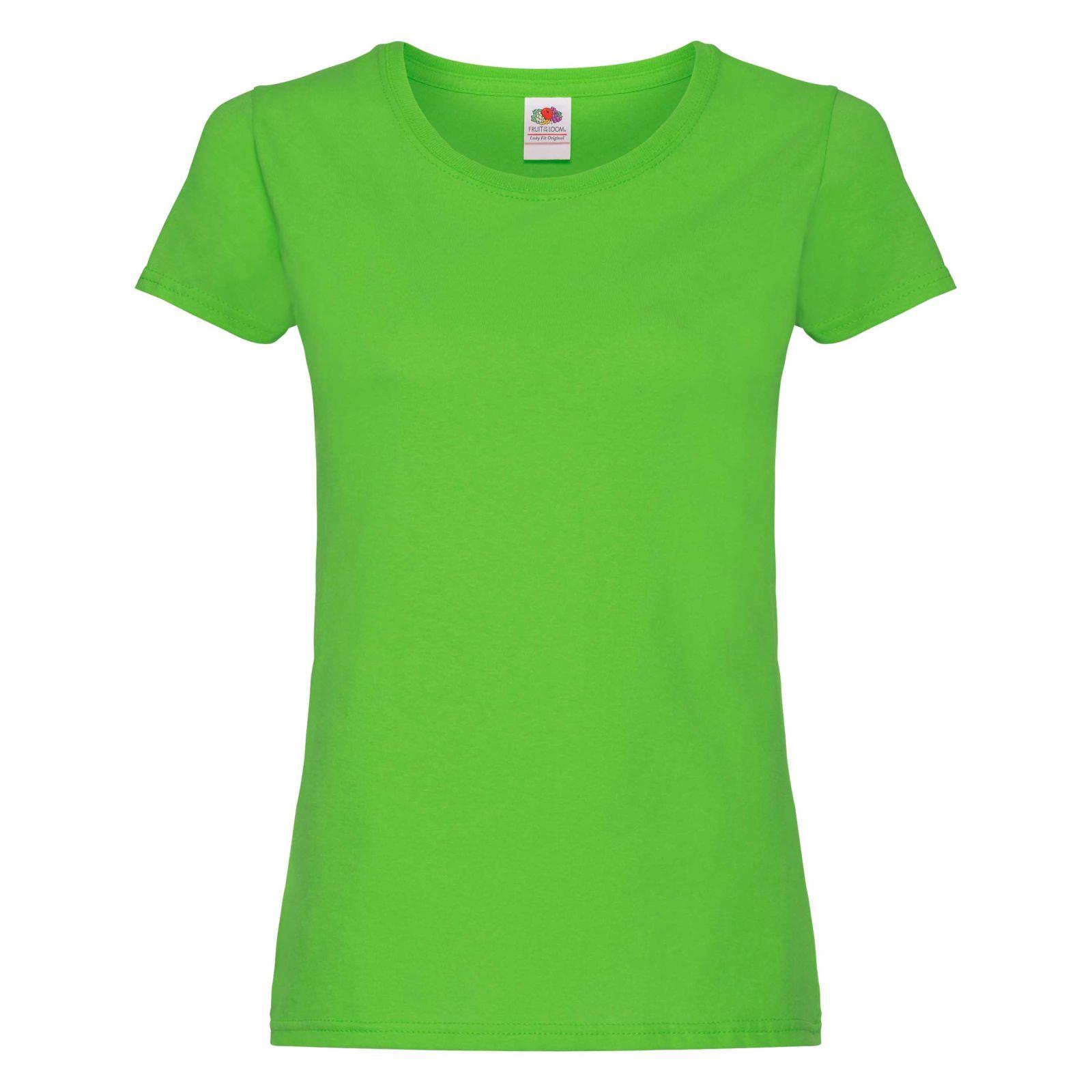 3 Pack Fruit of the Loom Ladies T Shirt Womens Blank Lady Fit Tee Blank T-Shirts - Picture 42 of 47