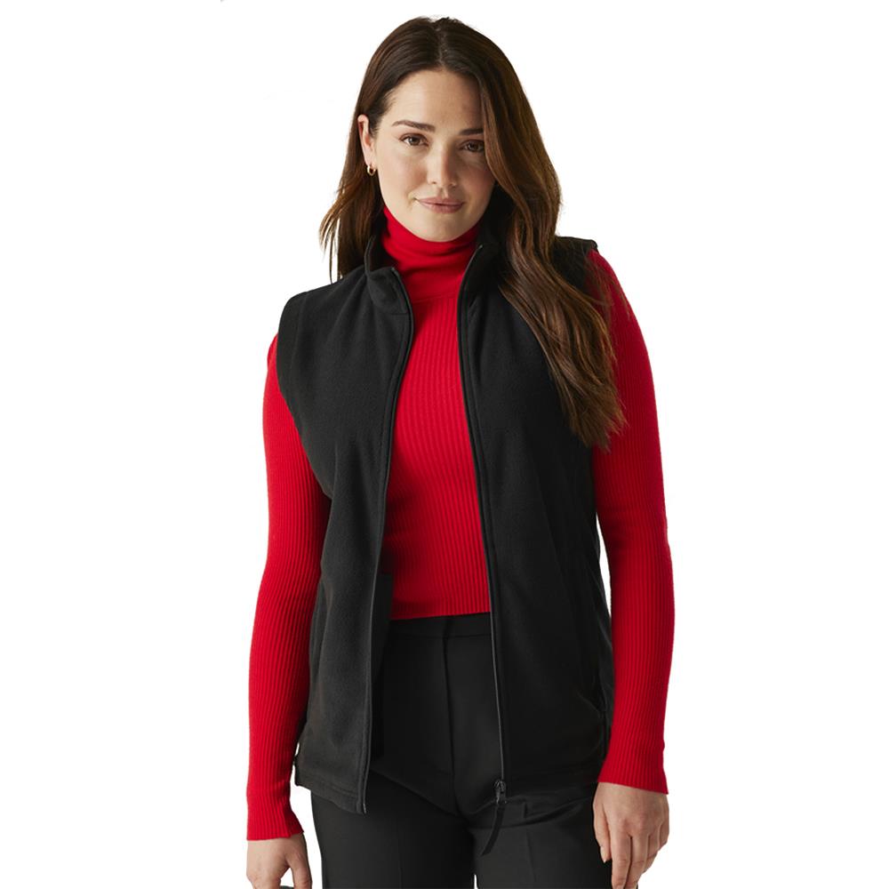 Regatta Micro Fleece Gilet Womens Ladies Unlined Full Zip Bodywarmer Vest 8-20 - Picture 7 of 12