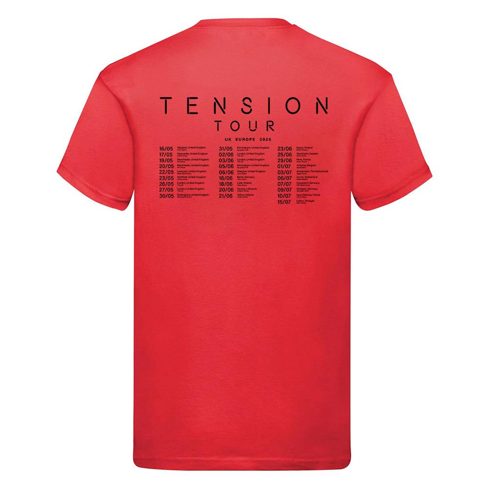 T-Shirt Tension Tour Kylie Musik Konzert Unisex Festival UK Europa 2025 Termine - Bild 11 von 29