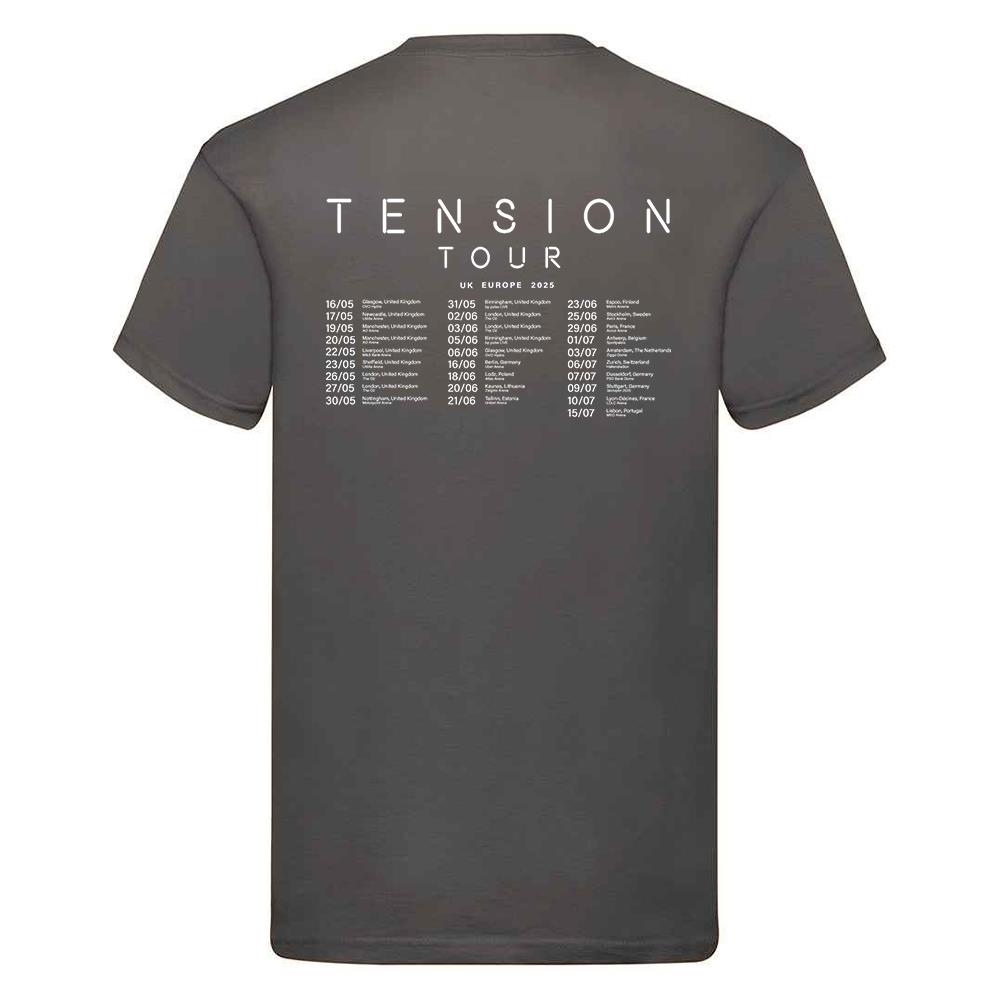 T-Shirt Tension Tour Kylie Musik Konzert Unisex Festival UK Europa 2025 Termine - Bild 27 von 29