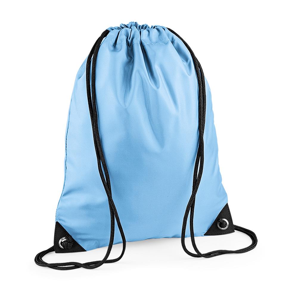 BagBase PREMIUM GYMSAC Waterproof Drawstring Bag Sports School PE Swim Gym Sack - Picture 42 of 43