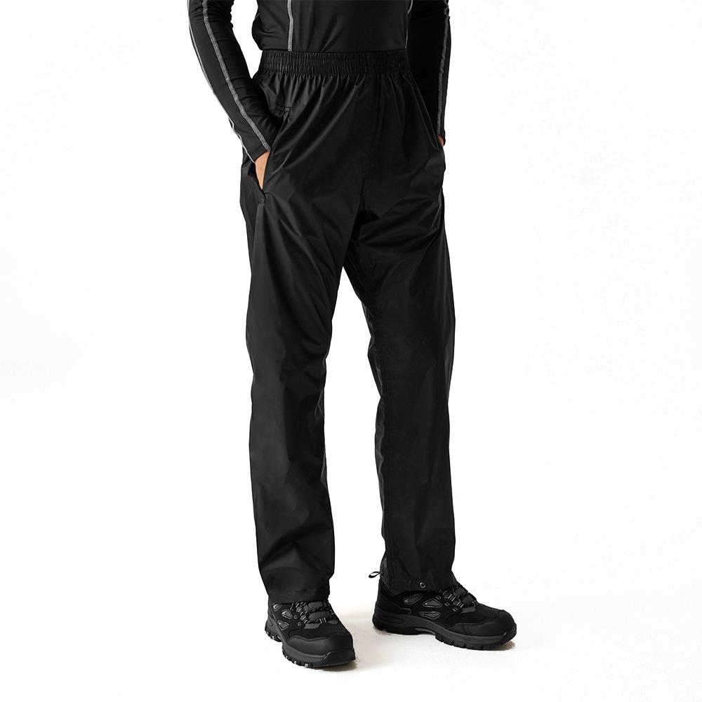 Regatta Packaway wasserdichte Überhose atmungsaktiv Regen Über Pack It Pants - Bild 9 von 14