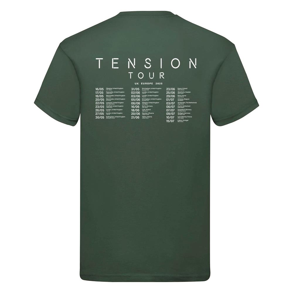 T-Shirt Tension Tour Kylie Musik Konzert Unisex Festival UK Europa 2025 Termine - Bild 15 von 29