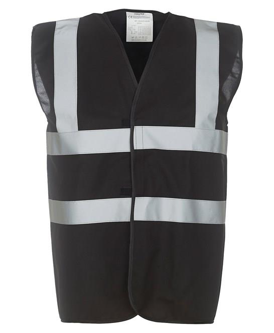 Hi Vis Weste Sicherheit Arbeitsweste hohe Sichtbarkeit viz reflektierende Sicherheit Unisex - Bild 7 von 10