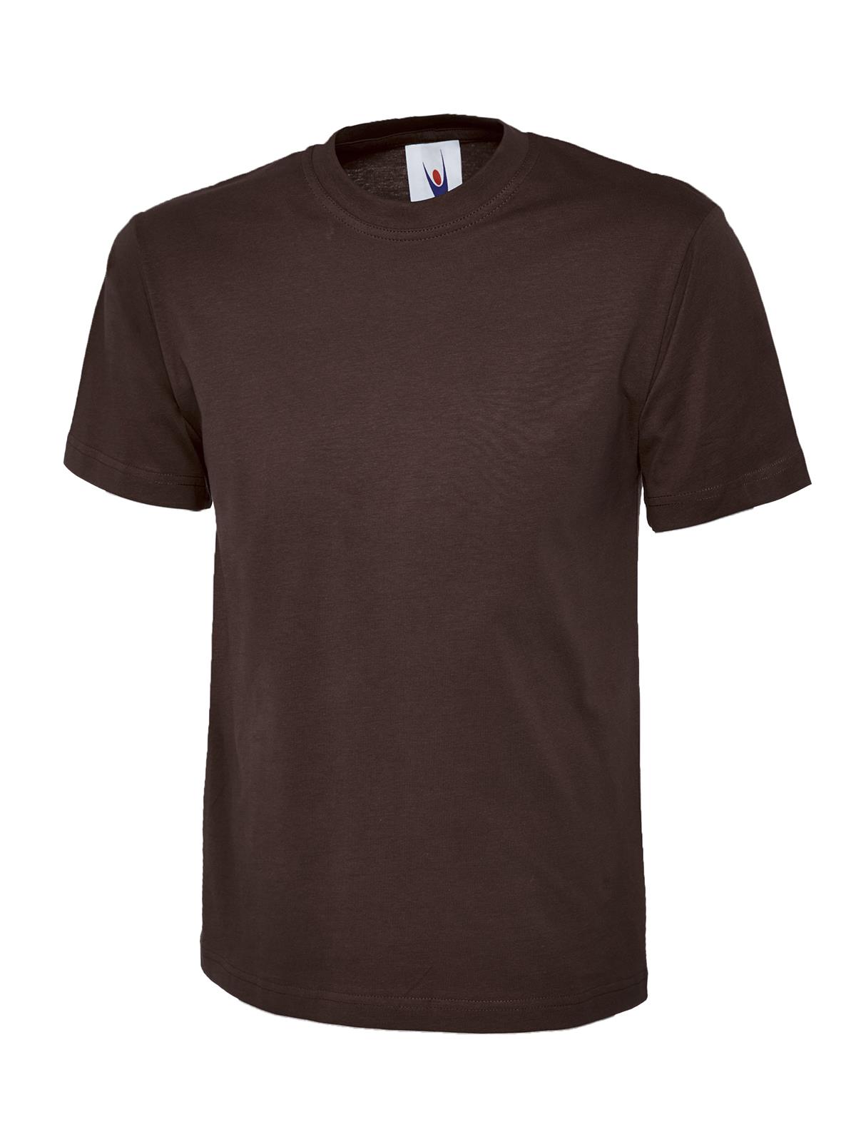 5 PACK UNEEK Classic T-Shirt Unisex Mens Plain 100% Cotton Tee Top Blank UC301 - Picture 14 of 25