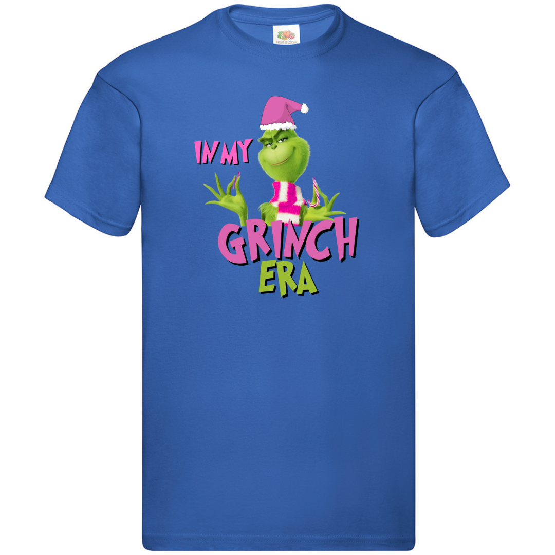 In My Grinch Era Christmas T-Shirt Funny Santa Xmas Holiday Tee Unisex Top - Picture 6 of 7