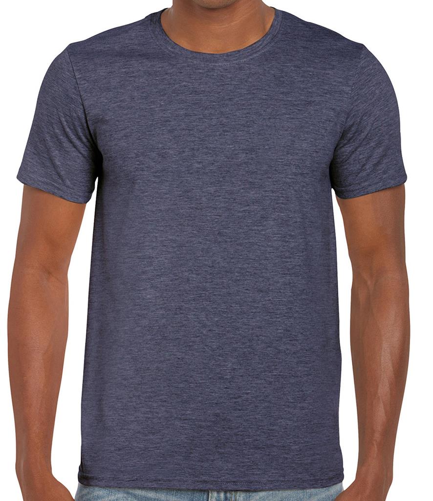 5 PACK Gildan Mens T-Shirt Softyle Plain 100% Ringspun Cotton Crewneck Tee Top - Picture 25 of 38