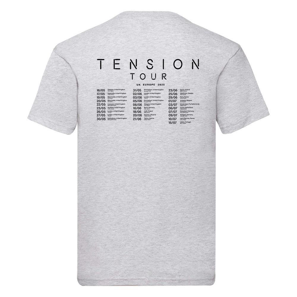 T-Shirt Tension Tour Kylie Musik Konzert Unisex Festival UK Europa 2025 Termine - Bild 19 von 29
