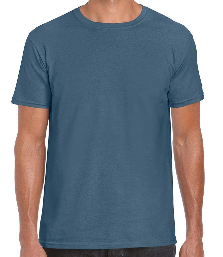 5 PACK Gildan Mens T-Shirt Softyle Plain 100% Ringspun Cotton Crewneck Tee Top - Picture 22 of 38