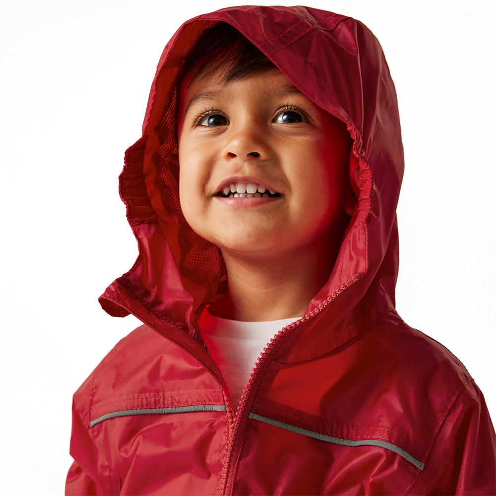 Regatta Kids Paddle Rain Suit Waterproof All-in-One Boys Girls Puddle Hooded - Picture 11 of 21