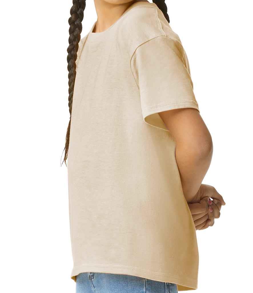 Kids Plain T Shirt Light Cotton Boys Girls Short Sleeve School PE Tee Top Lot - Picture 22 of 23