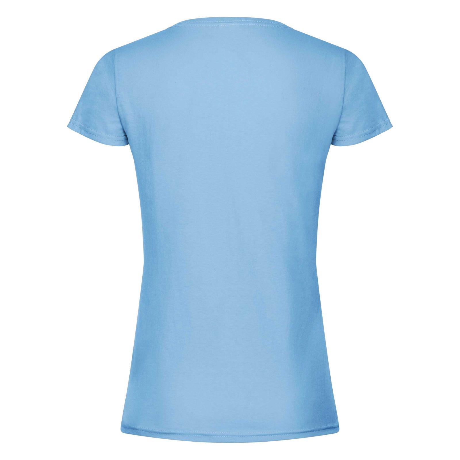 3 Pack Fruit of the Loom Ladies T Shirt Womens Blank Lady Fit Tee Blank T-Shirts - Picture 31 of 47