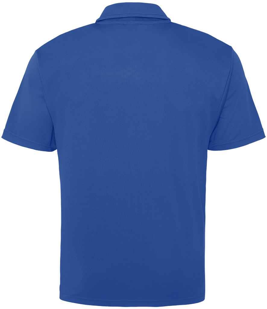 Mens Sports Polo Shirt Quick Dry Wicking Mens Gym Workout Polyester Plain Top - Picture 34 of 42
