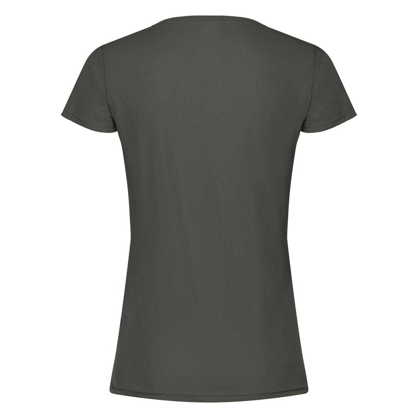 3 Pack Fruit of the Loom Ladies T Shirt Womens Blank Lady Fit Tee Blank T-Shirts - Picture 33 of 47