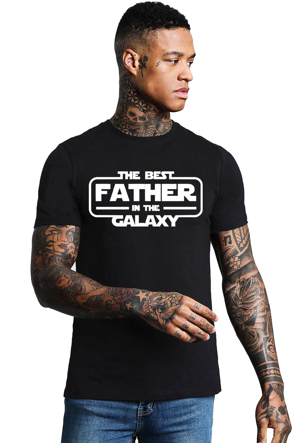 Fathers Day Mens T-Shirt Birthday Top Daddy Gift BBQ DAD Bear Galaxy S-5XL - Imagen 5 de 13