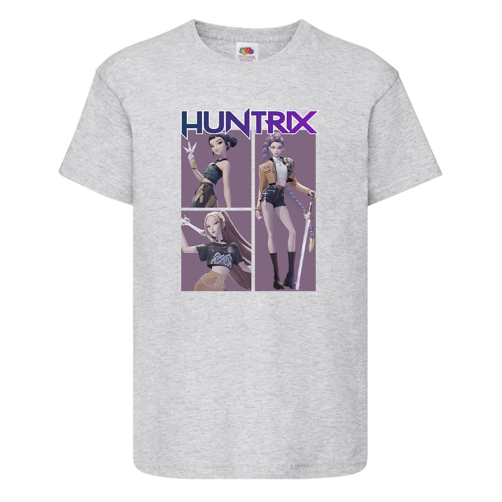 KPop Demon Hunters Huntrix Trio T-Shirt Kids Halloween Anime Gift Adult Tee UK - Picture 9 of 11