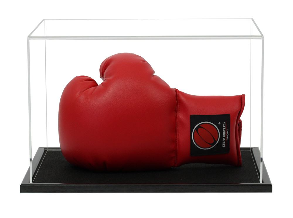 Custodia acrilica per guanto da boxe firmato/autografato singolo (orizzontale) - Foto 2 di 11