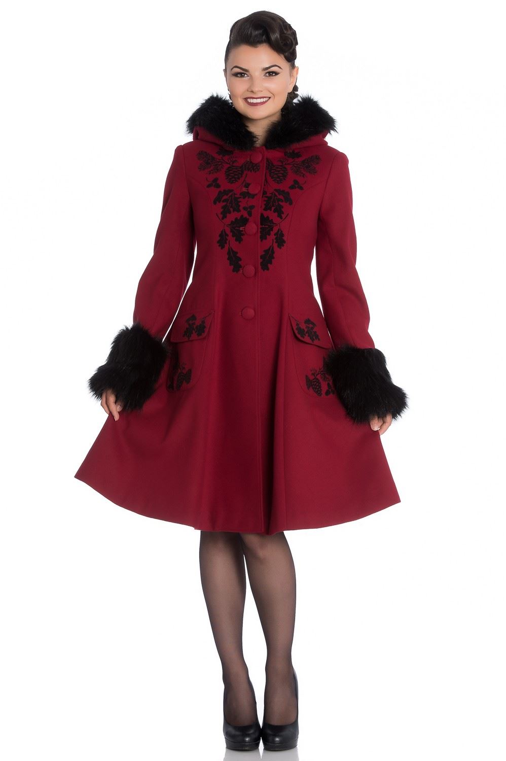 red hell bunny coat