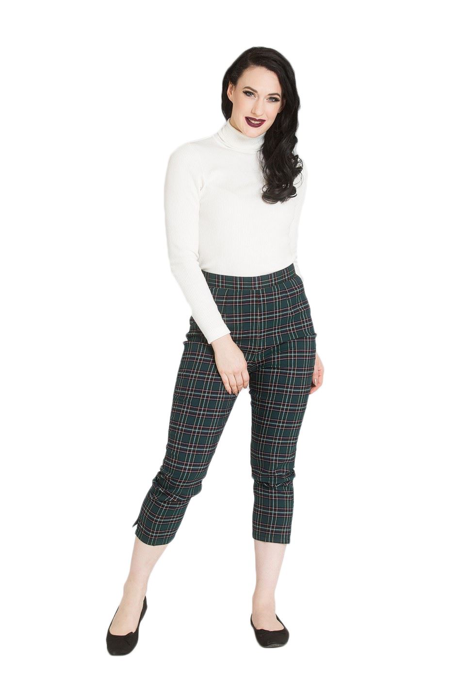 Hell Bunny Retro Tartan Peebles 