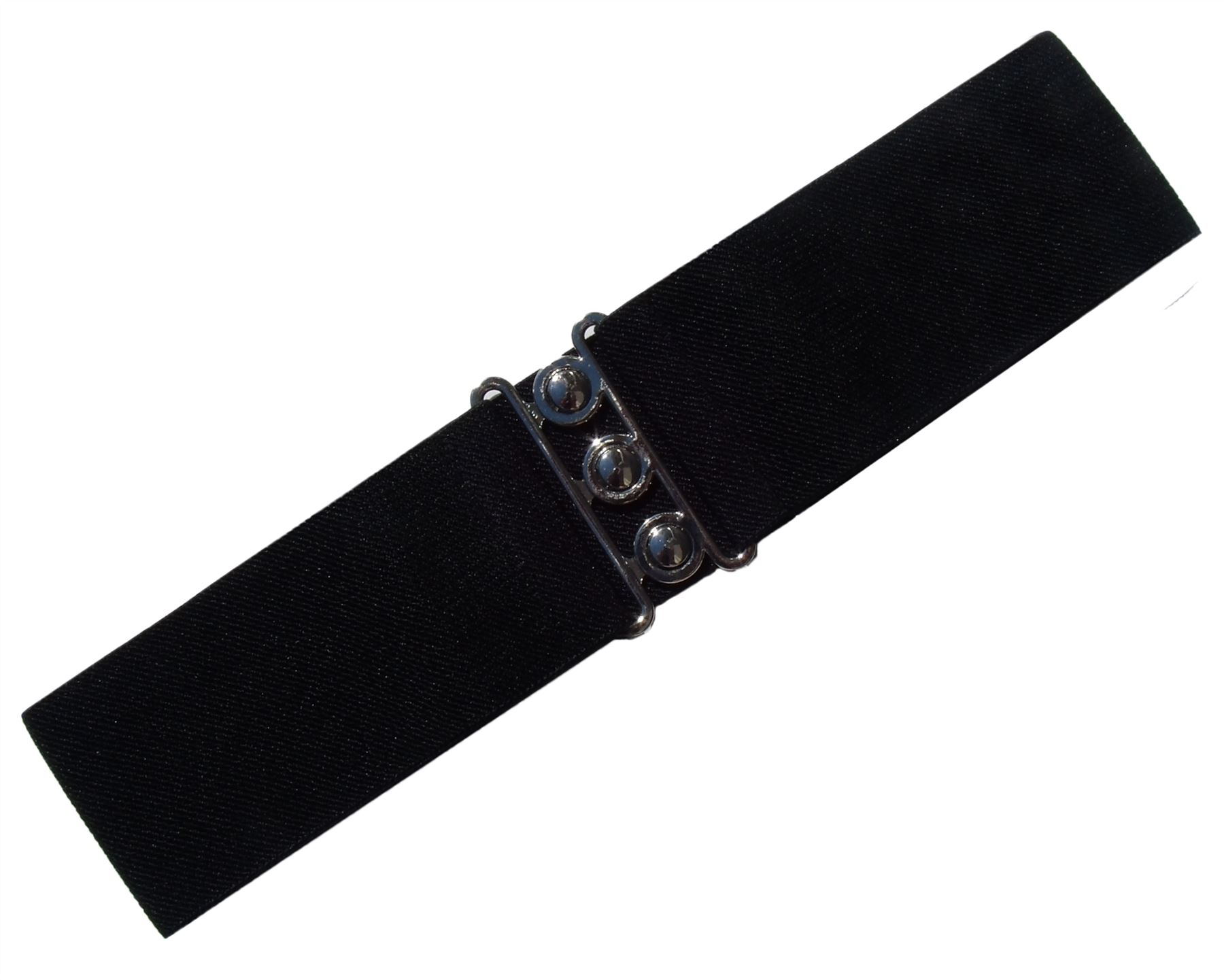 HELL BUNNY Retro 50s Waist BELT Rockabilly Elasticated Navy Blue All Sizes HELL BUNNY Retro 50s Waist BELT Rockabilly Elasticated Navy Blue All Sizes