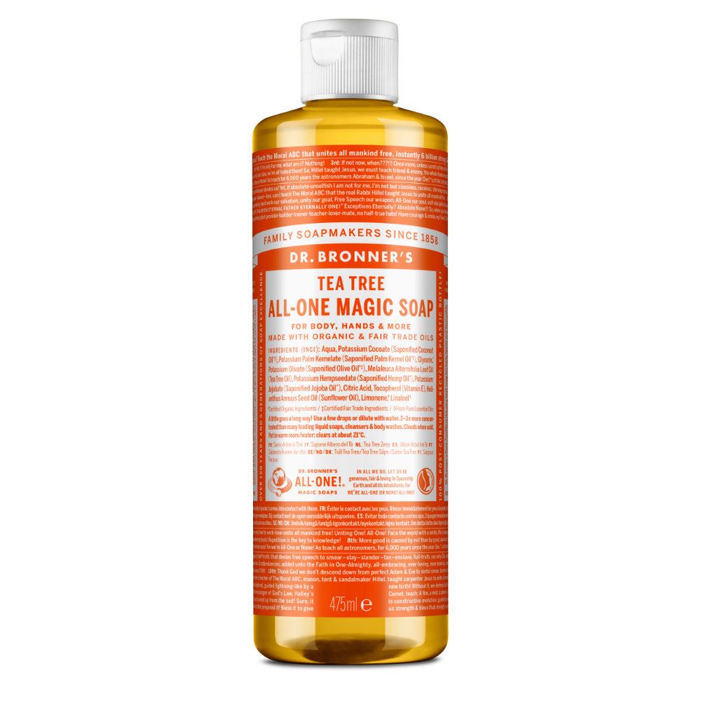 Dr Bronner Organic Moisturising Pure Castile Liquid Soap - All Sizes - Picture 51 of 54