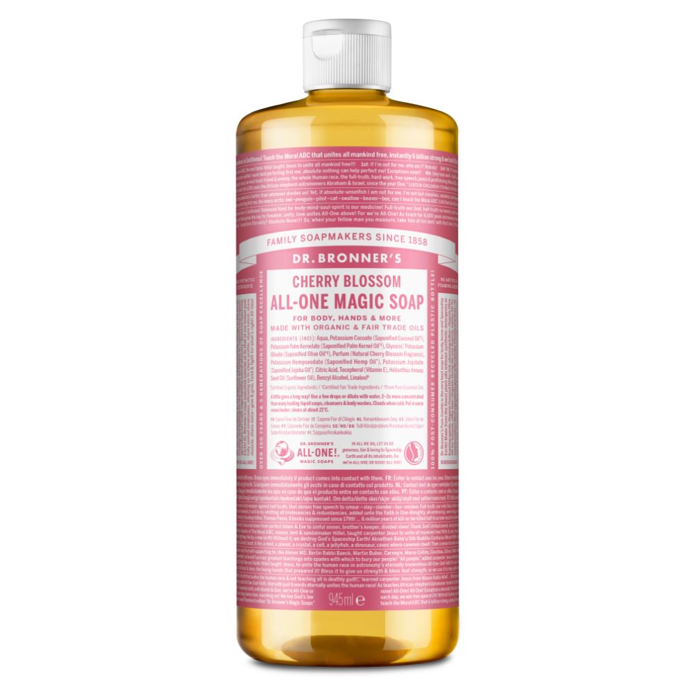 Dr Bronner Organic Moisturising Pure Castile Liquid Soap - All Sizes - Picture 18 of 54
