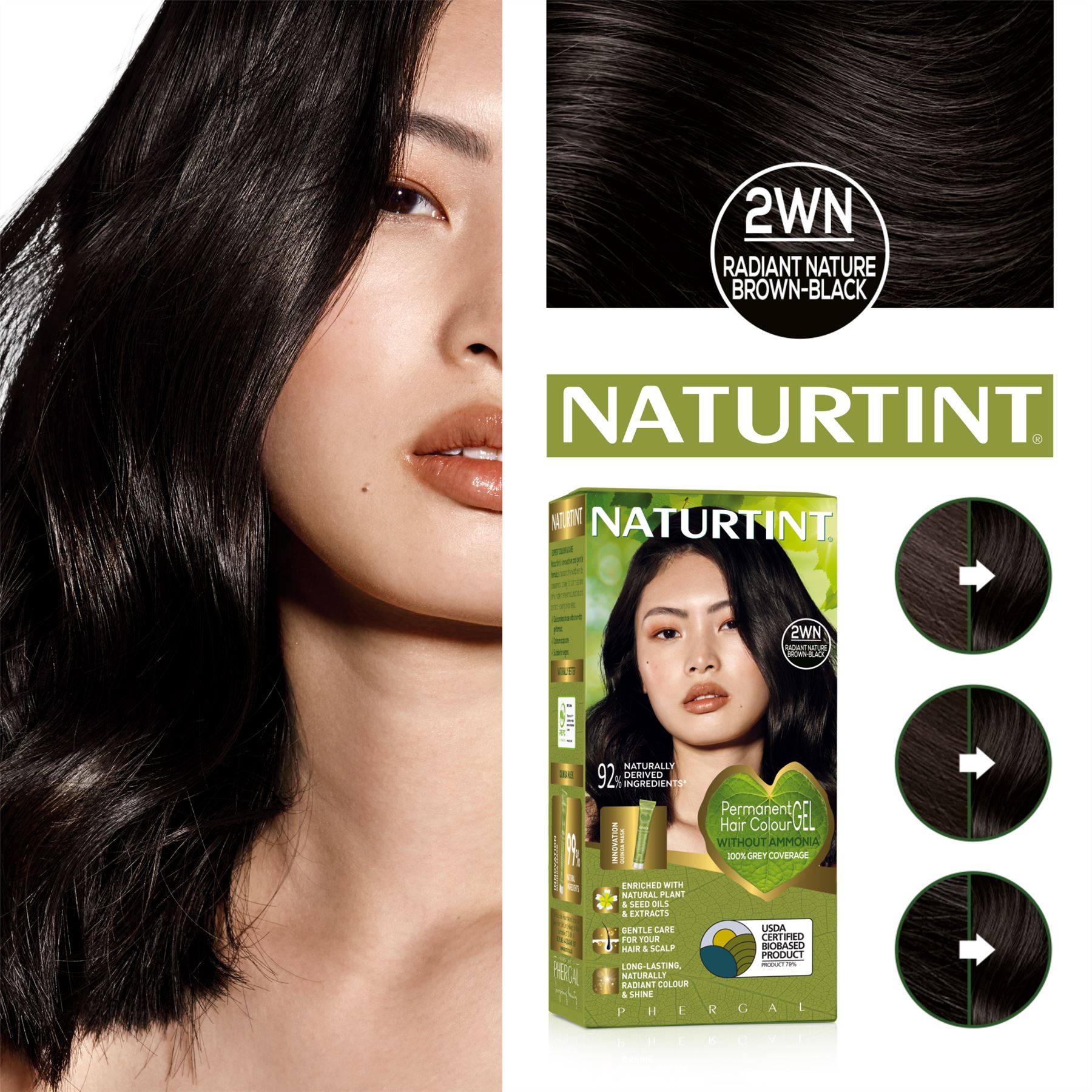 Naturtint Permanent Hair Colour, Plant Enriched, Ammonia Free, Vegan-All Shades - Picture 7 of 81