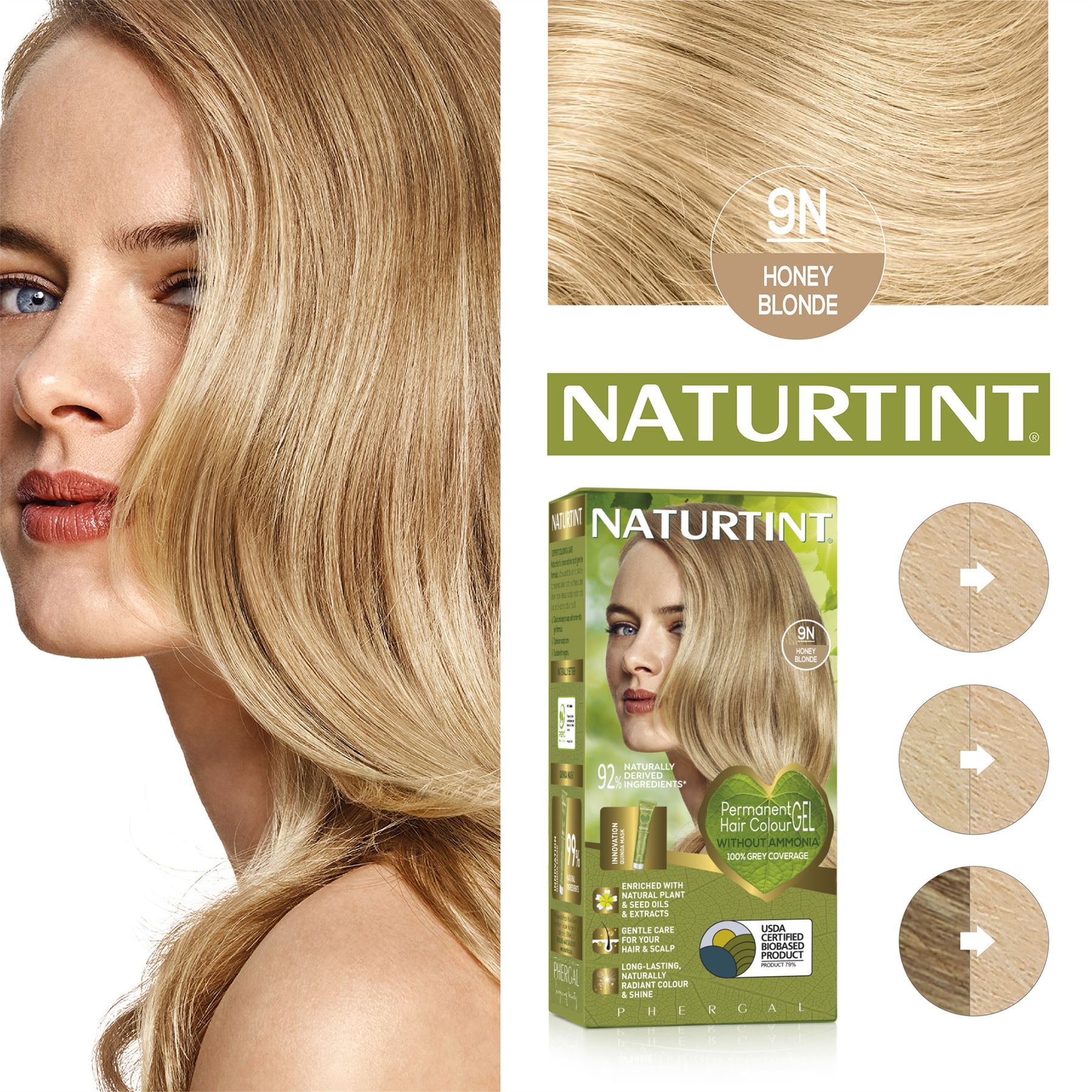 Naturtint Permanent Hair Colour, Plant Enriched, Ammonia Free, Vegan-All Shades - Picture 75 of 81