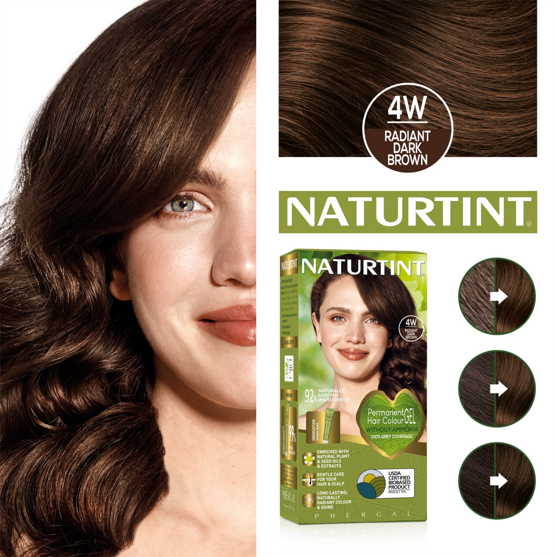 Naturtint Permanent Hair Colour, Plant Enriched, Ammonia Free, Vegan-All Shades - Picture 23 of 81
