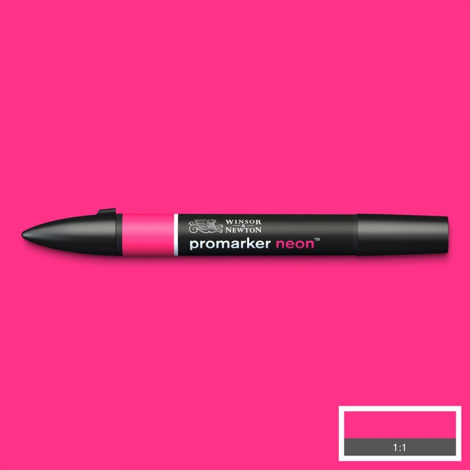 Winsor & Newton Designers Promarker Neon Twin Tip Graphics - All Shades - Picture 2 of 7