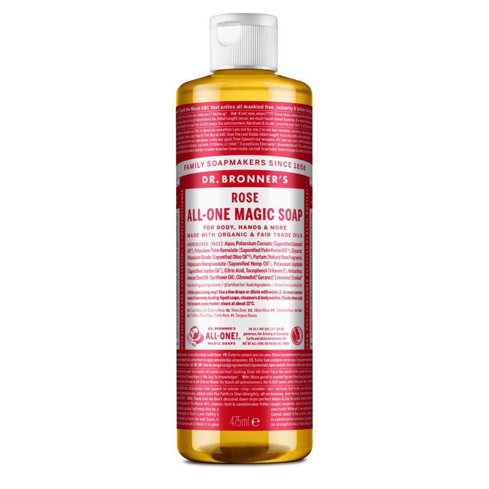 Dr Bronner Organic Moisturising Pure Castile Liquid Soap - All Sizes - Picture 45 of 54
