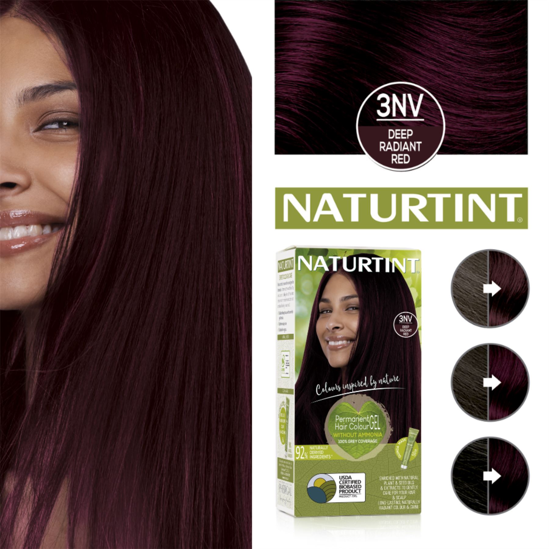 Naturtint Permanent Hair Colour, Plant Enriched, Ammonia Free, Vegan-All Shades - Picture 11 of 81