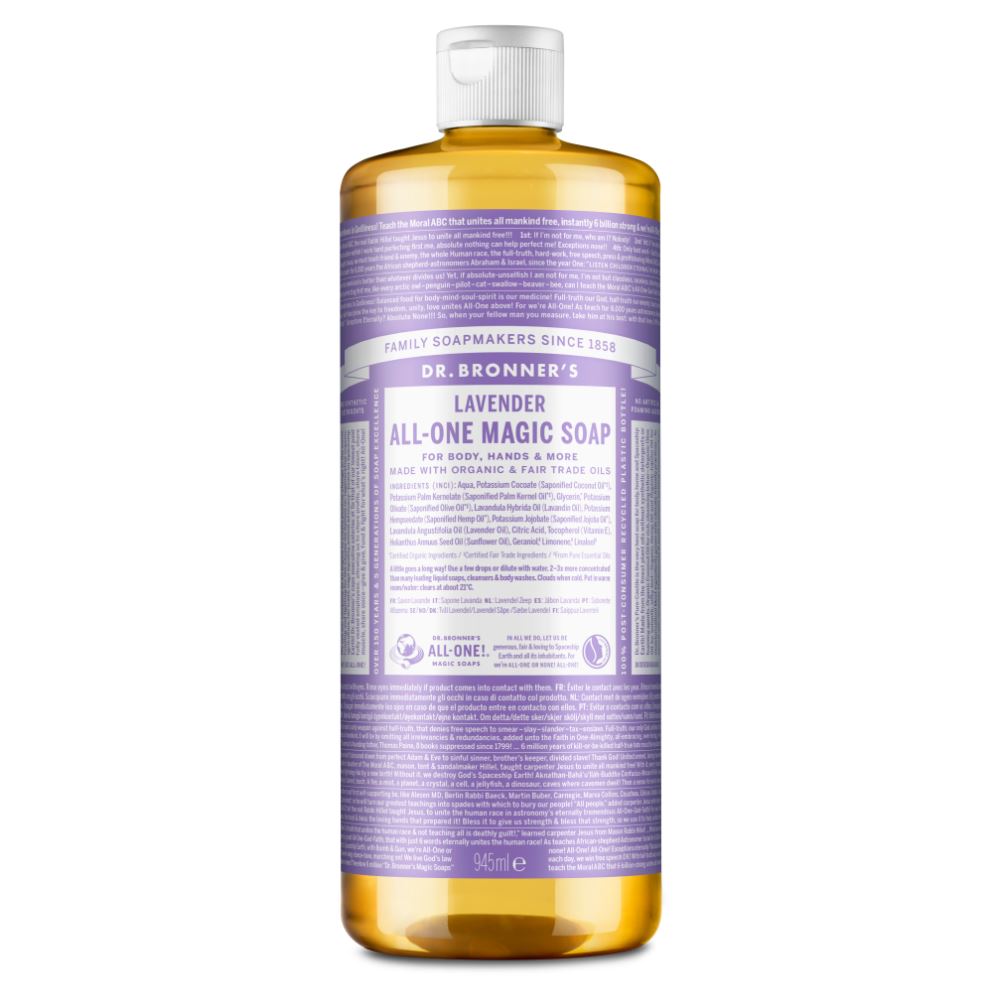 Dr Bronner Organic Moisturising Pure Castile Liquid Soap - All Sizes - Picture 41 of 54
