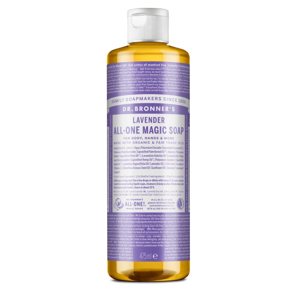 Dr Bronner Organic Moisturising Pure Castile Liquid Soap - All Sizes - Picture 33 of 54