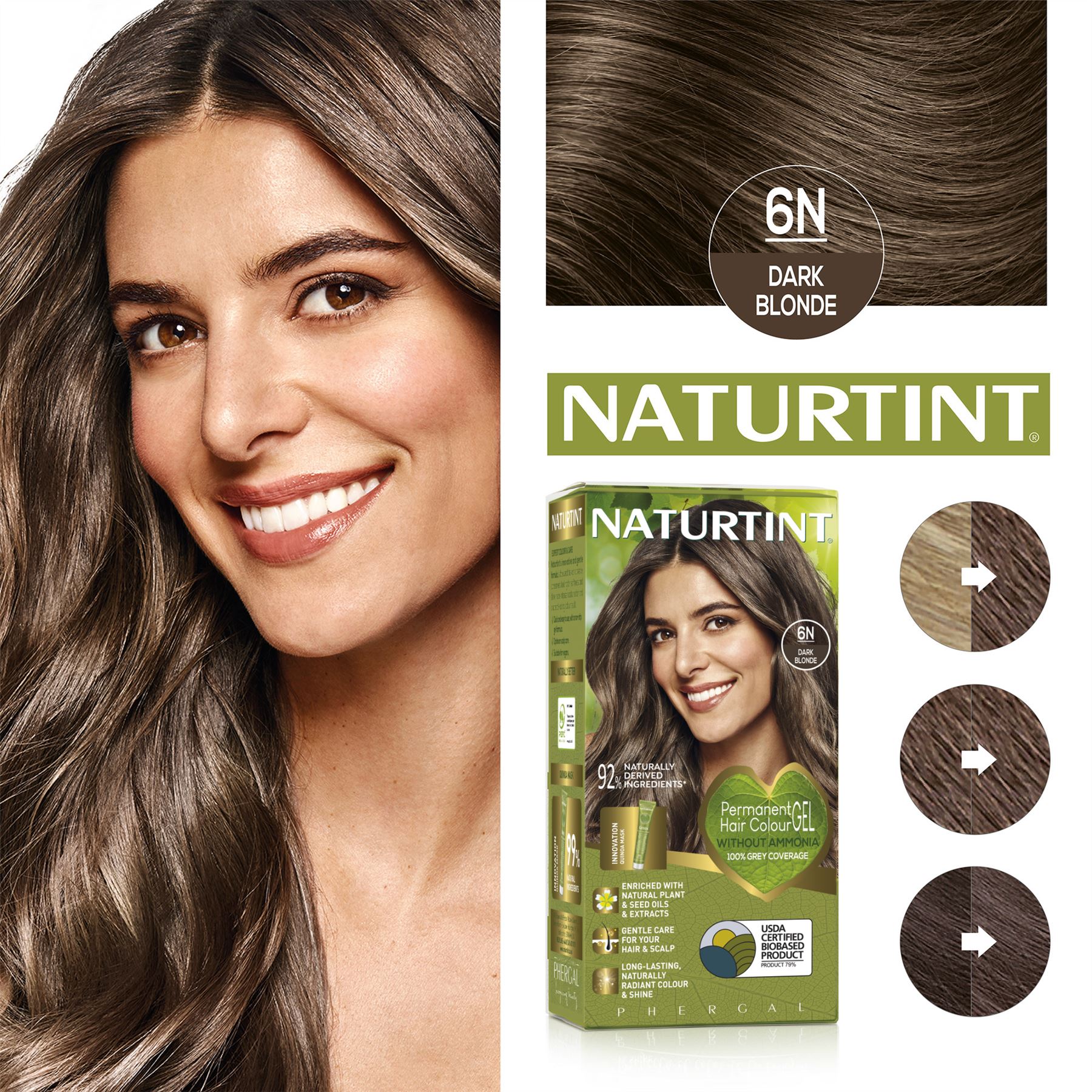 Naturtint Permanent Hair Colour, Plant Enriched, Ammonia Free, Vegan-All Shades - Picture 55 of 81