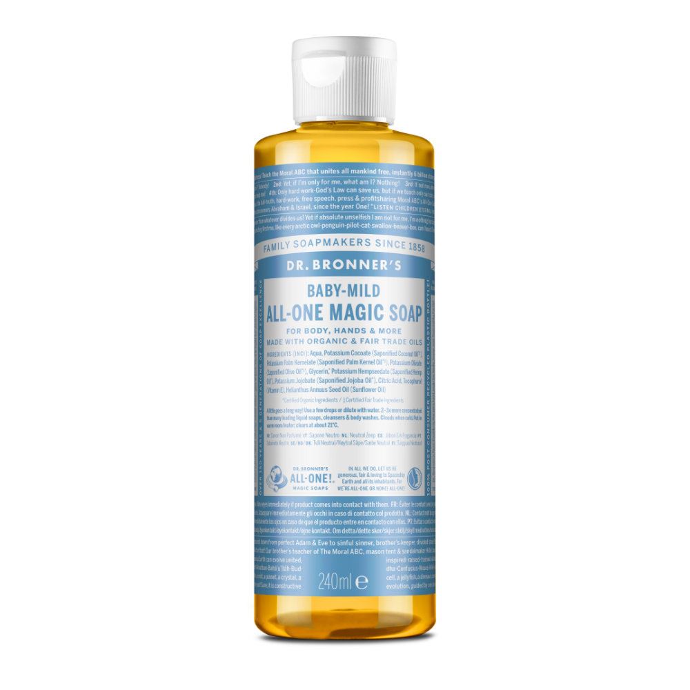Dr Bronner Organic Moisturising Pure Castile Liquid Soap - All Sizes - Picture 10 of 54