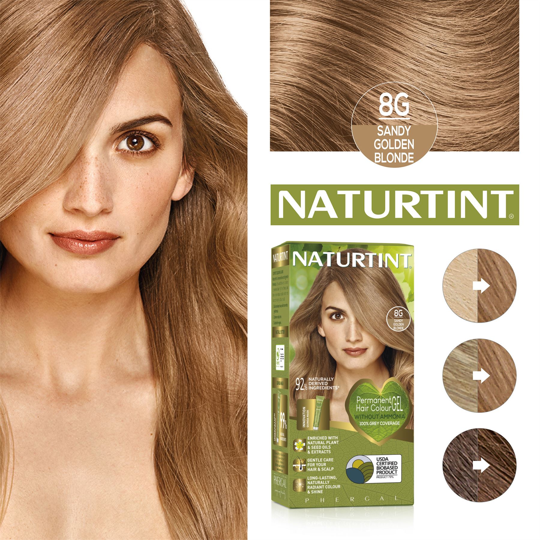 Naturtint Permanent Hair Colour, Plant Enriched, Ammonia Free, Vegan-All Shades - Picture 71 of 81