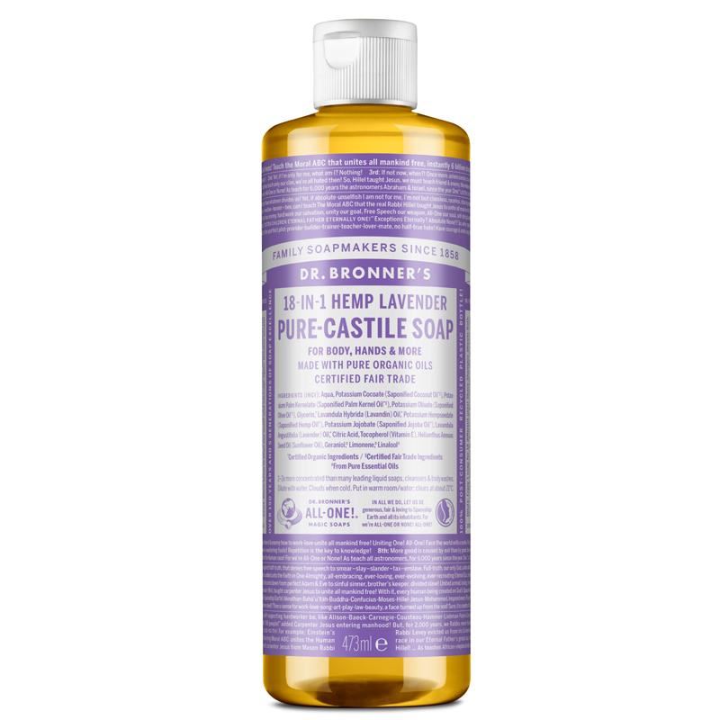 Dr Bronner Organic Moisturising Pure Castile Liquid Soap - All Sizes - Picture 34 of 54