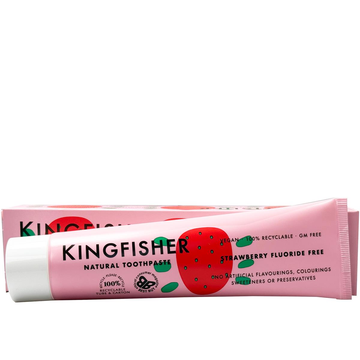 Kingfisher Natural Toothpaste 100ml - All Flavours - Picture 18 of 18