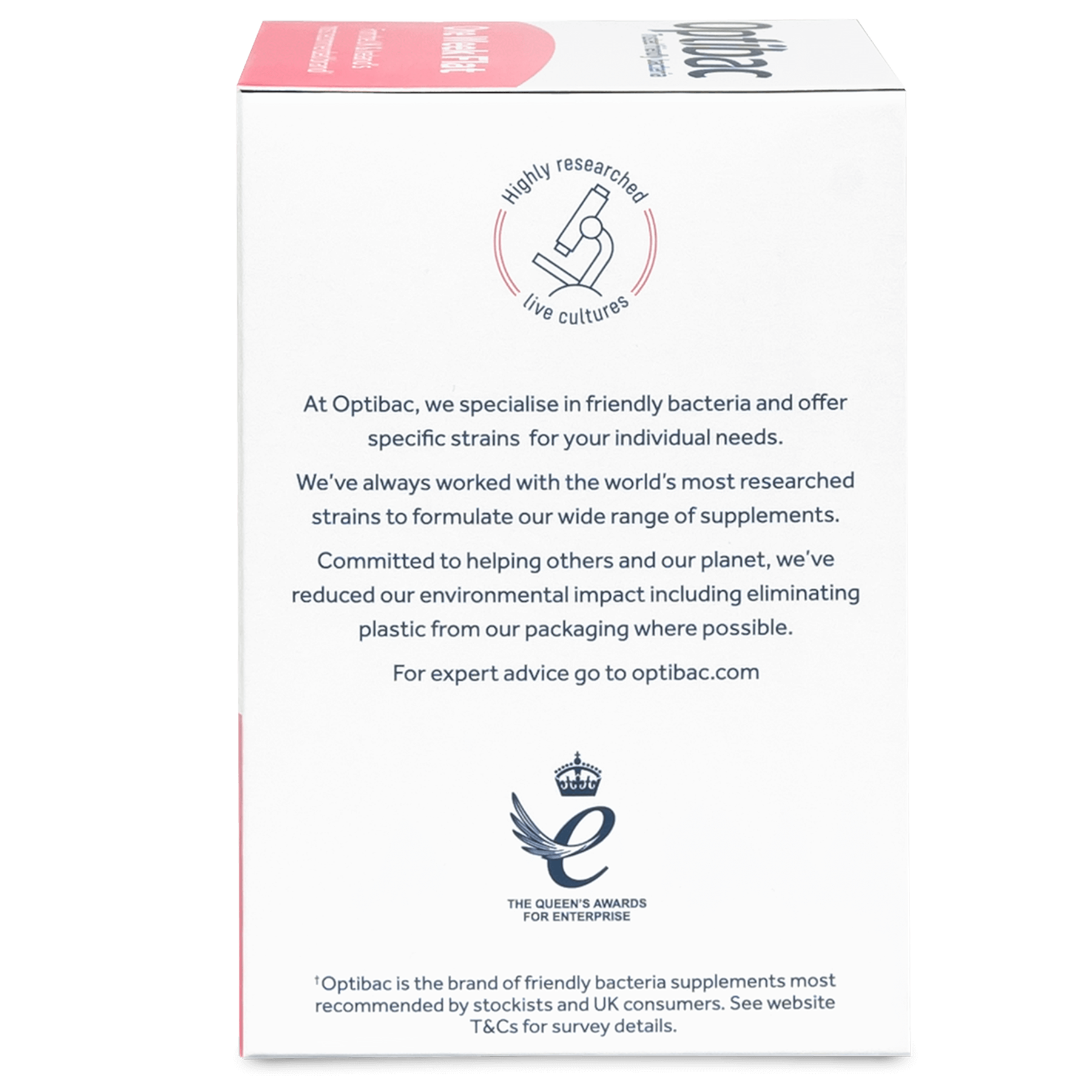 OptiBac Probiotics One Week Flat 7 - 28 Sachets - Picture 11 of 13