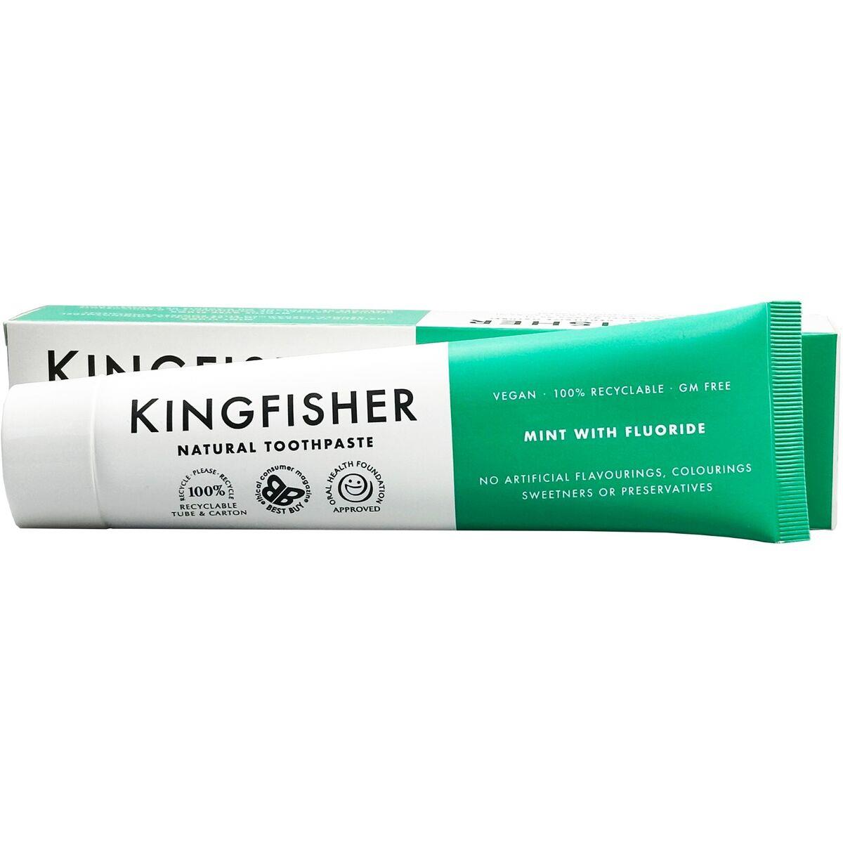 Kingfisher Natural Toothpaste 100ml - All Flavours - Picture 17 of 18