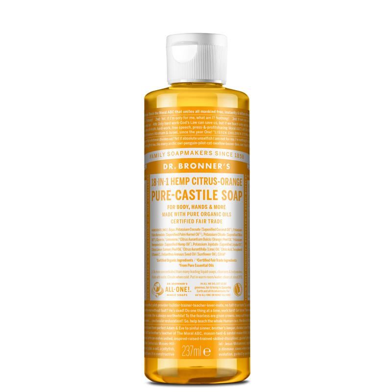 Dr Bronner Organic Moisturising Pure Castile Liquid Soap - All Sizes - Picture 20 of 54
