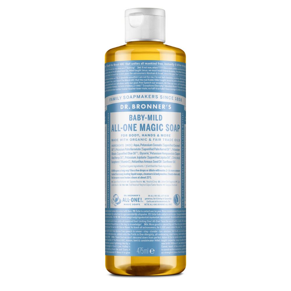 Dr Bronner Organic Moisturising Pure Castile Liquid Soap - All Sizes - Picture 12 of 54