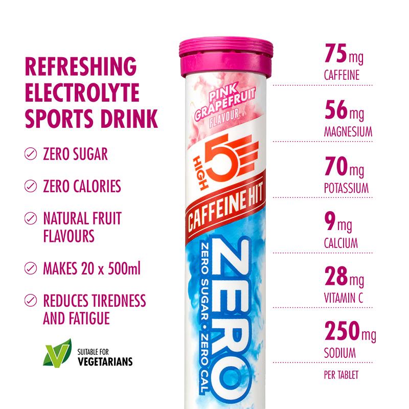 High 5 Zero Electrolyte Sports Hydration Drink - 20 Tabletten 8er Pack - Bild 24 von 31