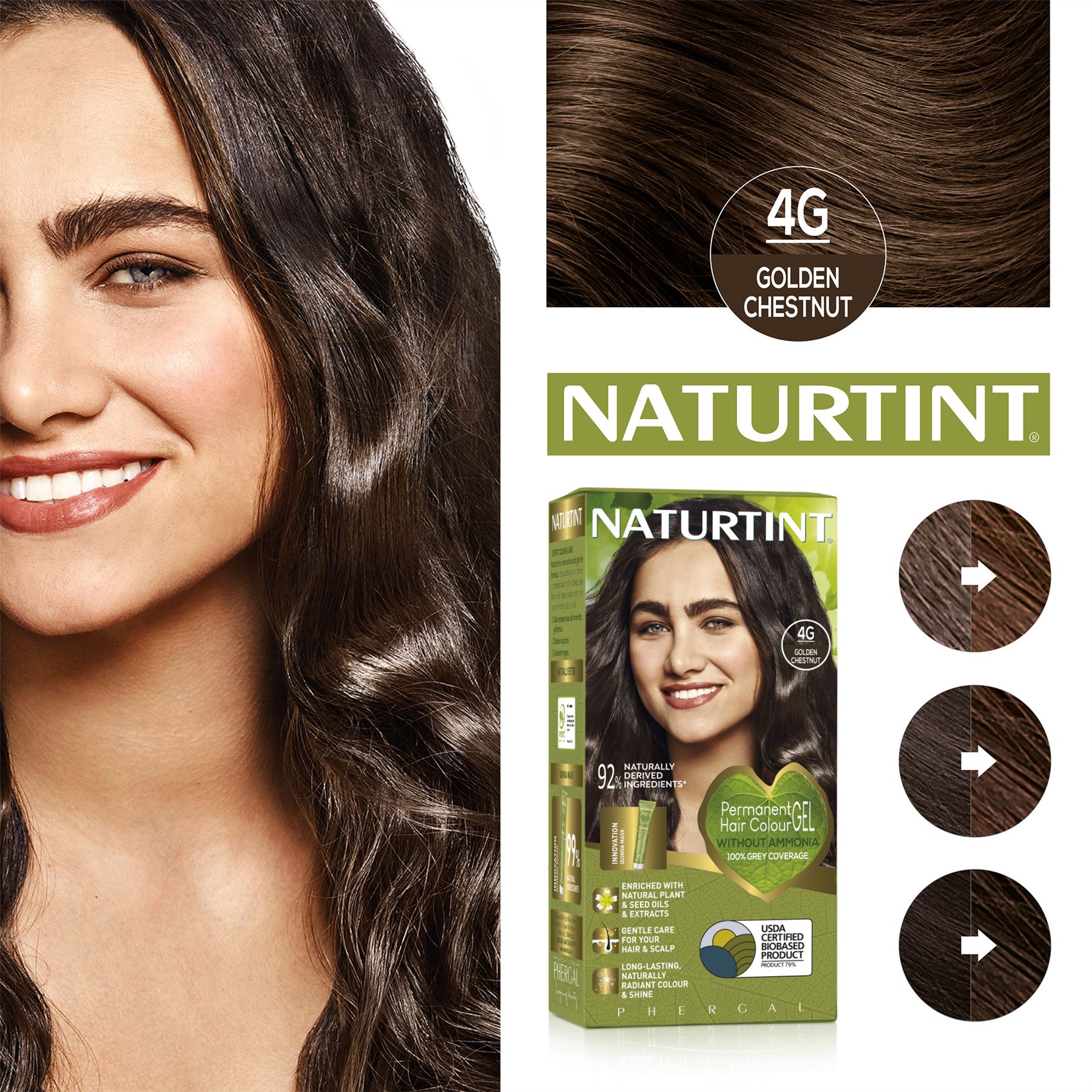 Naturtint Permanent Hair Colour, Plant Enriched, Ammonia Free, Vegan-All Shades - Picture 15 of 81